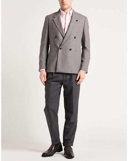 Lardini Gray Blazer for men