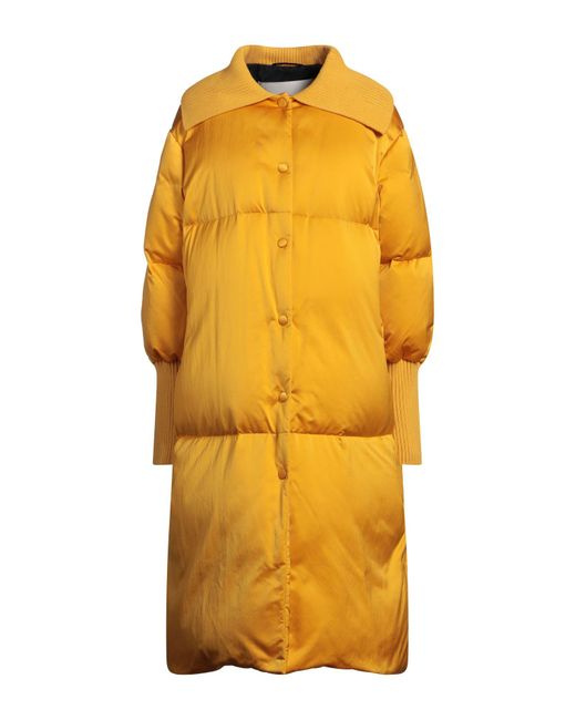 Piumino & Imbottito Sintetico di Jil Sander in Yellow