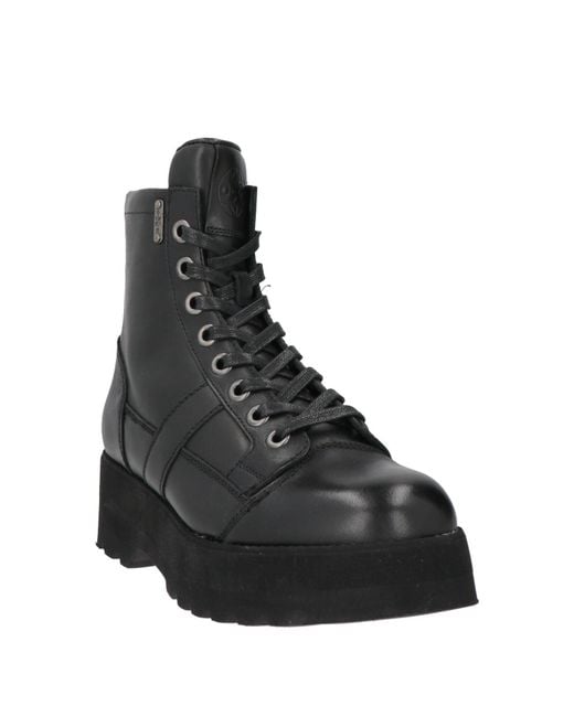 O.x.s. Black Ankle Boots