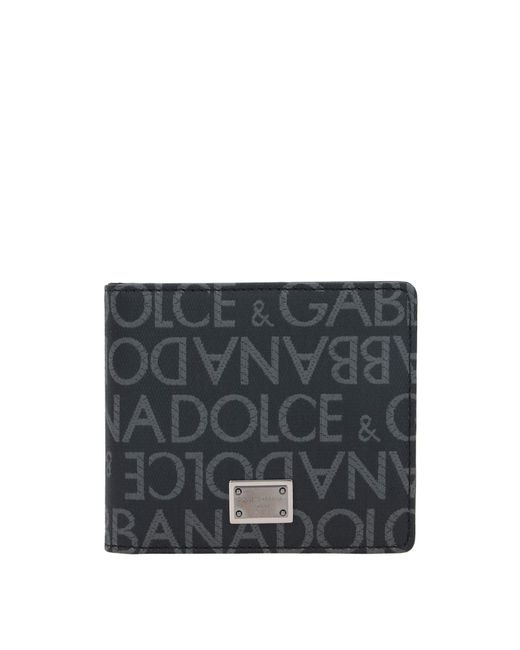 Dolce & Gabbana Brieftasche in Gray für Herren