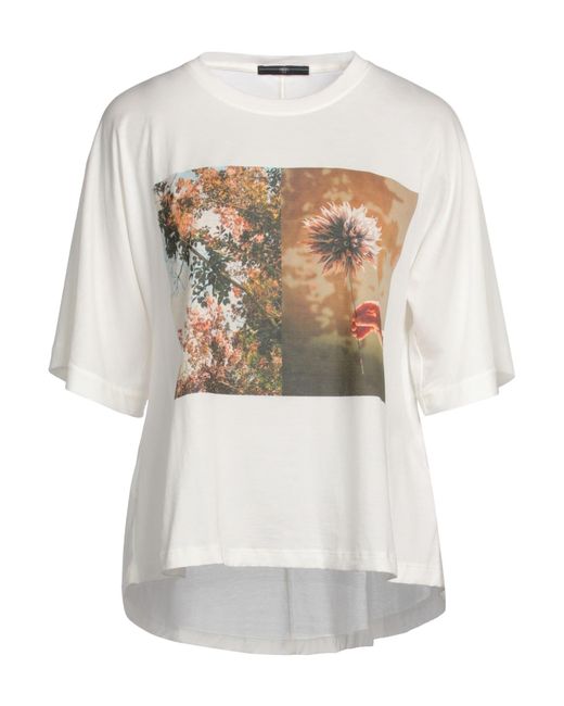 T-shirt High en coloris White