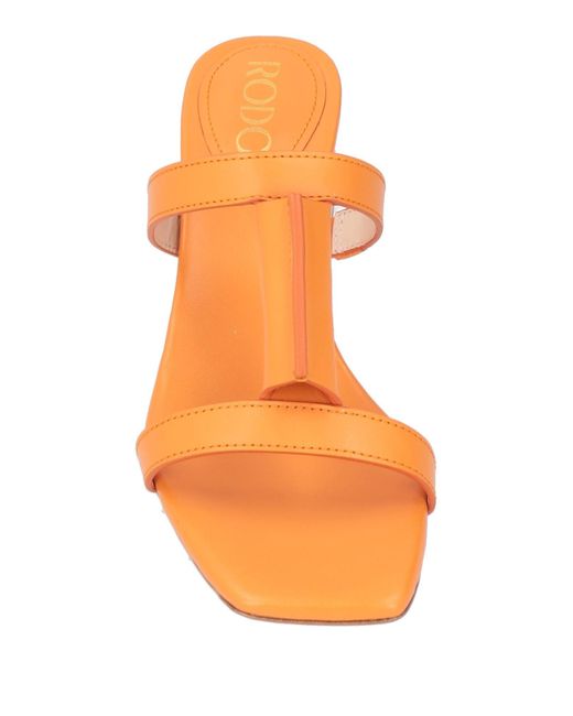Rodo Orange Sandale