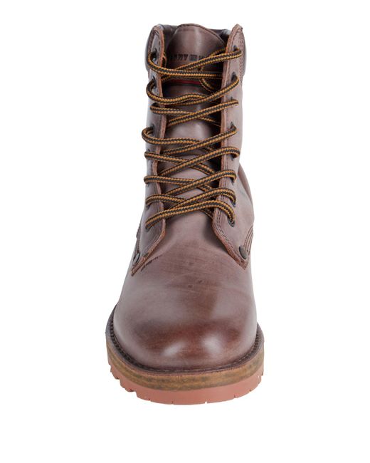 Tommy Hilfiger Brown Ankle Boots for men