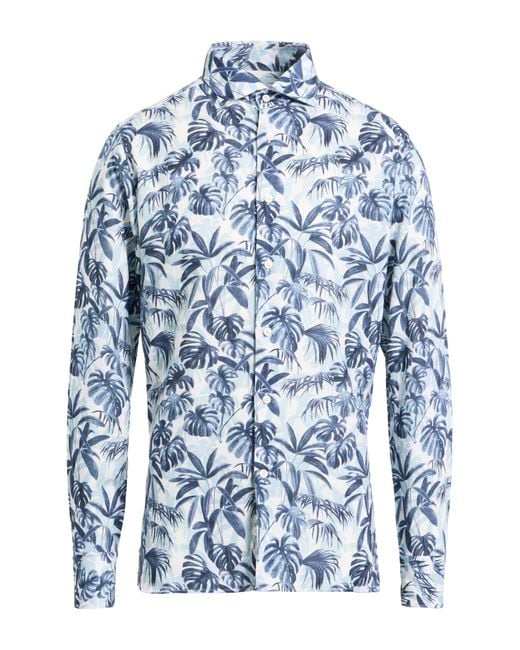Guglielminotti Blue Shirt for men