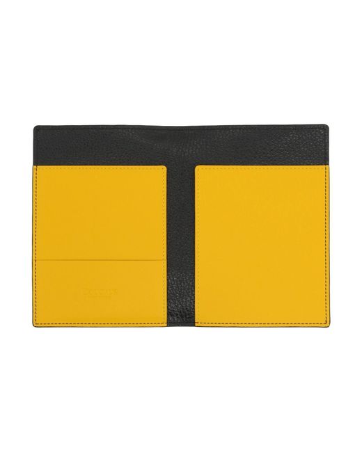 Doucal's Black Document Holder Calfskin for men