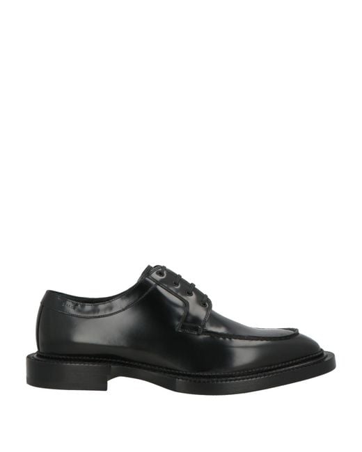 Bally Black Lace-Up Shoes Calfskin for men