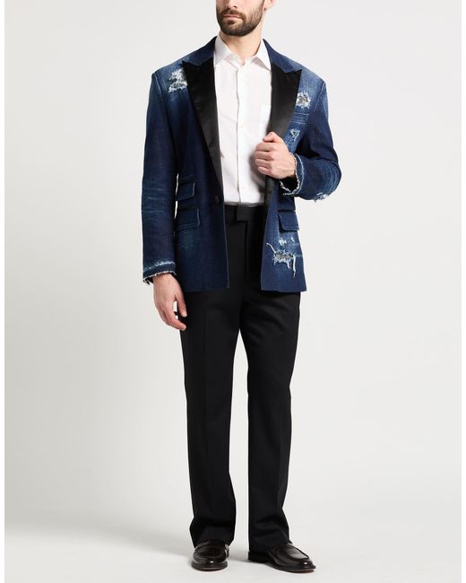DSquared² Blue Blazer for men