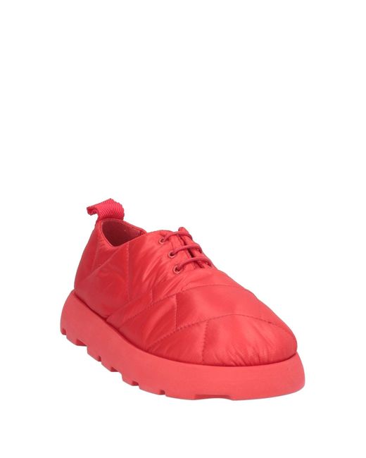 PIUMESTUDIO Red Trainers