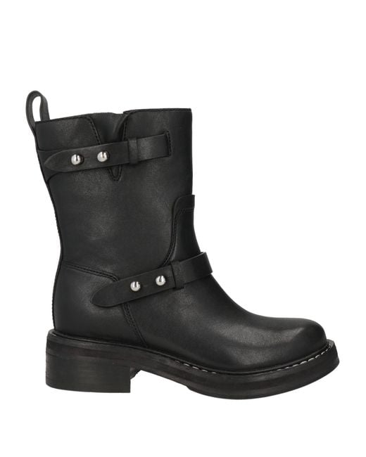 Rag & Bone Black Ankle Boots