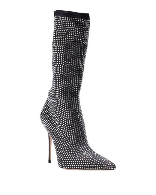 Gedebe Black Boot Textile Fibers