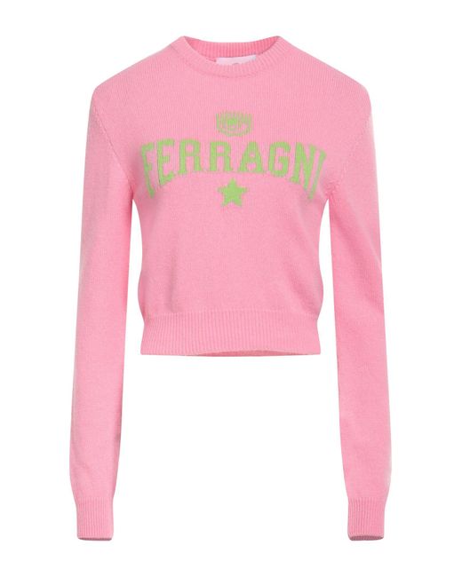 Pullover Chiara Ferragni de color Pink