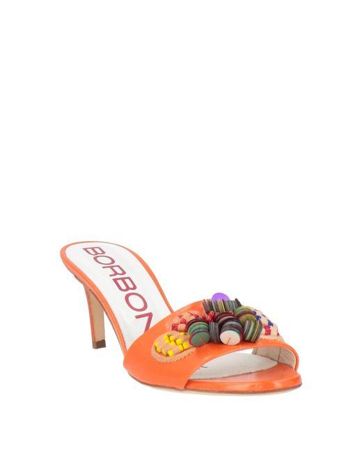 Borbonese Red Sandals