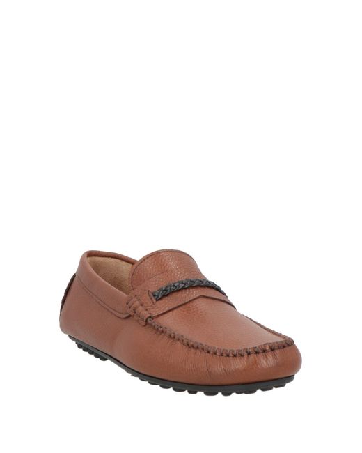 ANDREA NOBILE Brown Loafers for men