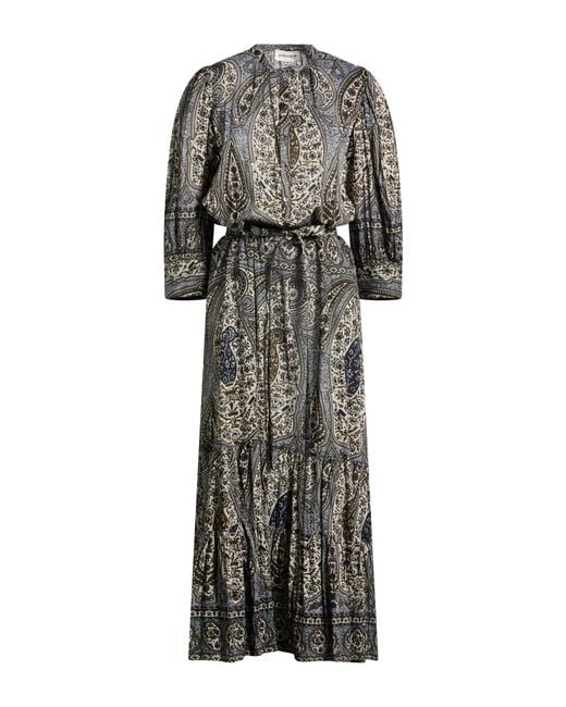 Antik Batik Gray Maxi Dress