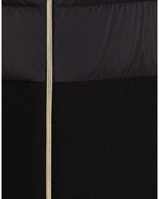 Herno Black Puffer Wool, Polyamide