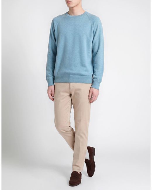 Gran Sasso Blue Jumper for men