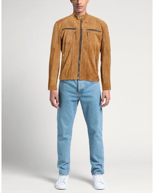 Berna Brown Jacket for men