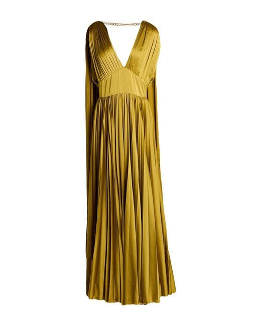 alma sanchez Metallic Maxi Dress Polyester