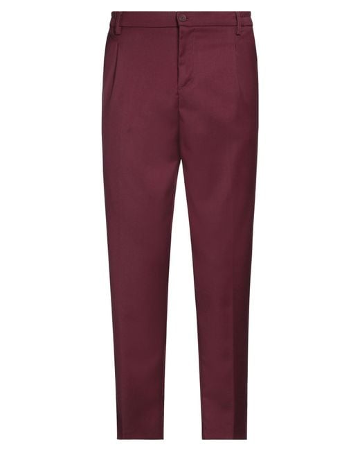 Stilosophy Purple Trouser for men