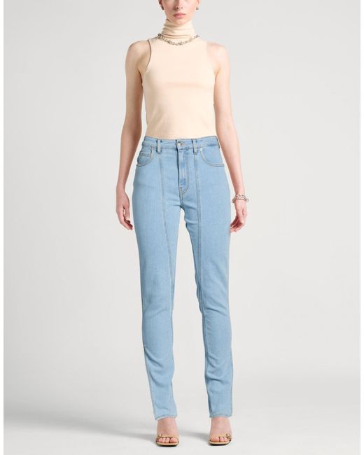 Mugler Blue Jeans Cotton, Elastane