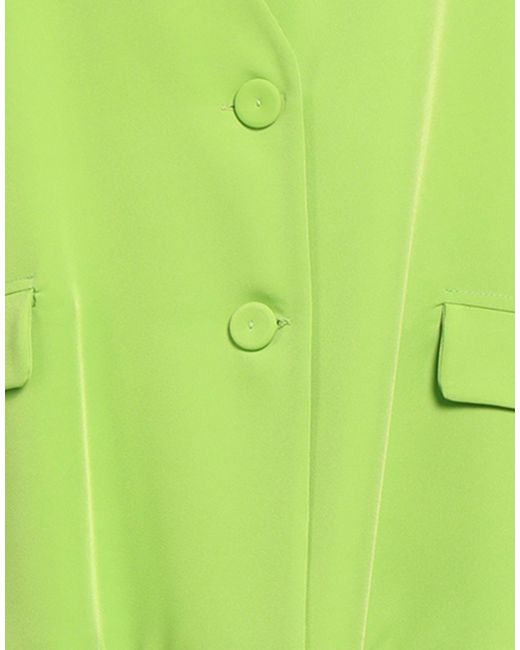 LABABI Green Blazer Polyester, Elastane