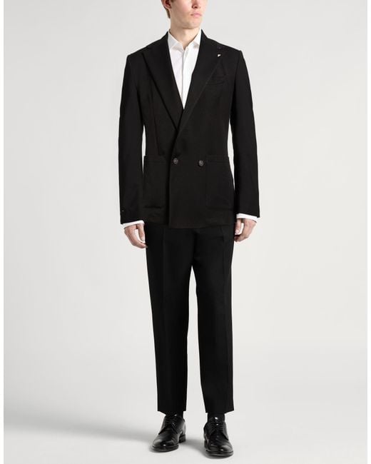 Berna Black Blazer for men