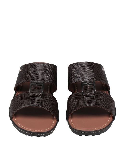 Tod's Black Sandals for men