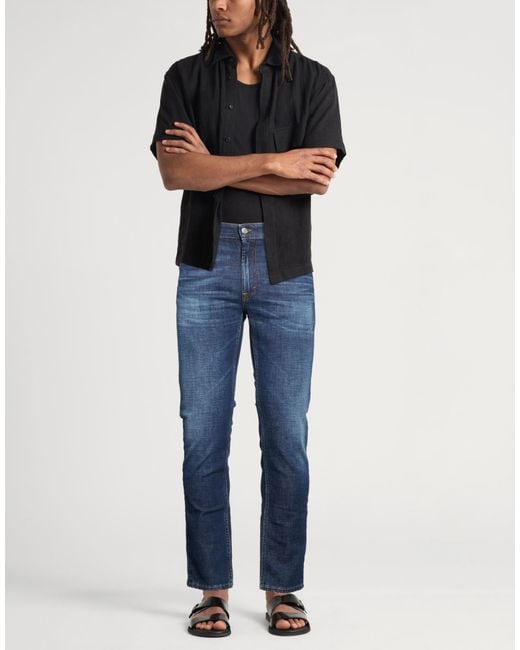 Department 5 Blue Jeans Recycled Cotton, Cotton, Rubber for men