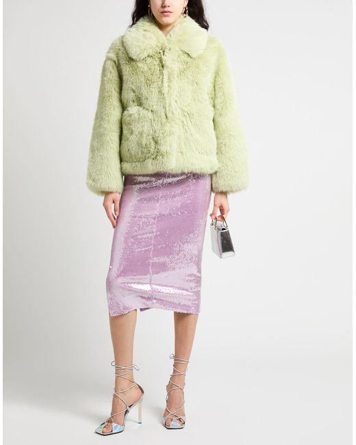 Jakke Yellow Shearling & Teddy