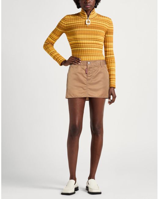 Mini-Jupe DSquared² en coloris Natural