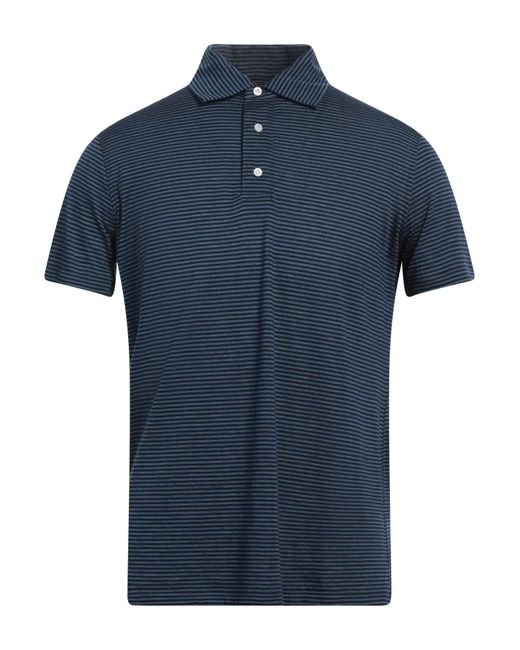 Polo di Isaia in Blue da Uomo