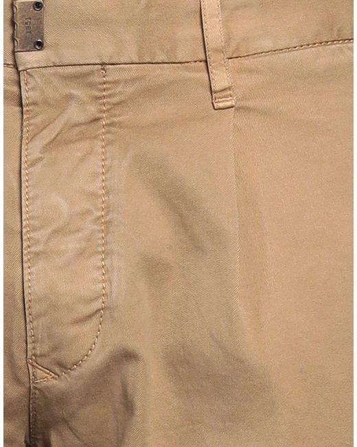 Incotex Natural Pants Cotton, Elastane for men