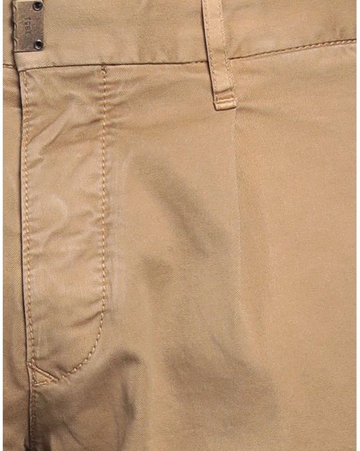 Incotex Natural Pants Cotton, Elastane for men