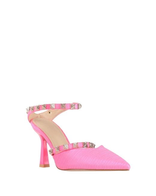 Twenty Four Haitch Pink Pumps