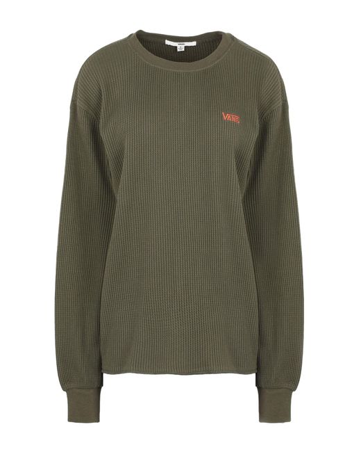 vans green jumper