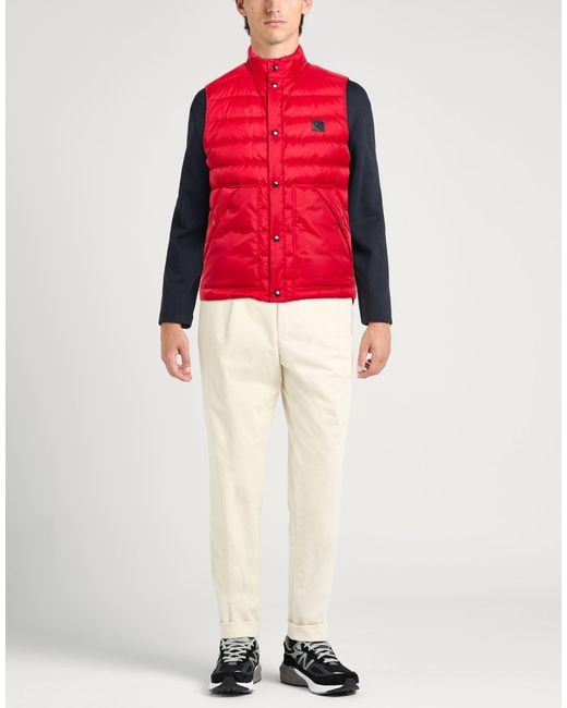 Woolrich Red Vests for men