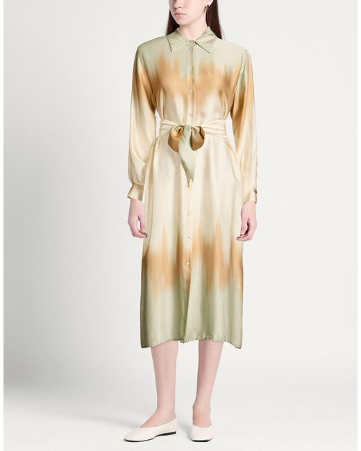 Ottod'Ame Metallic Midi Dresses