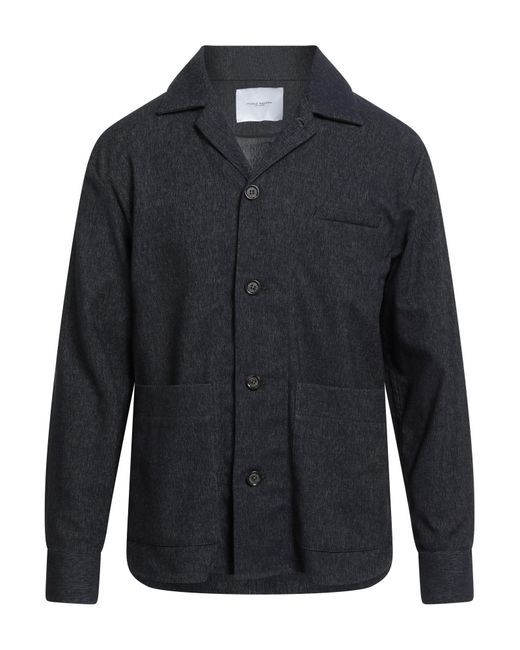 Paolo Pecora Blue Denim Shirts for men