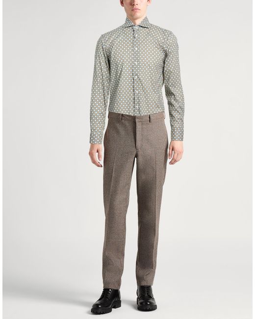 Fedeli Gray Shirt for men
