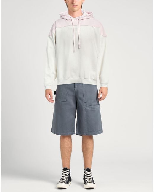 Guess White Sweatshirt Cotton for men