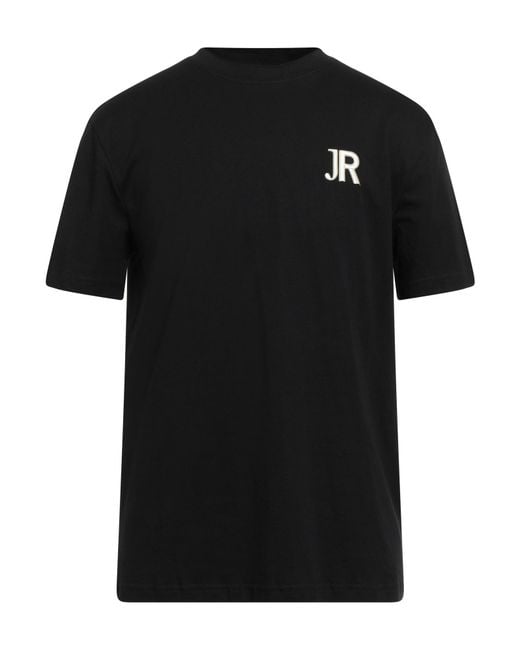 John Richmond Black T-Shirt Pima Cotton for men