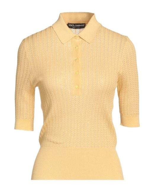 Polo Dolce & Gabbana de color Yellow