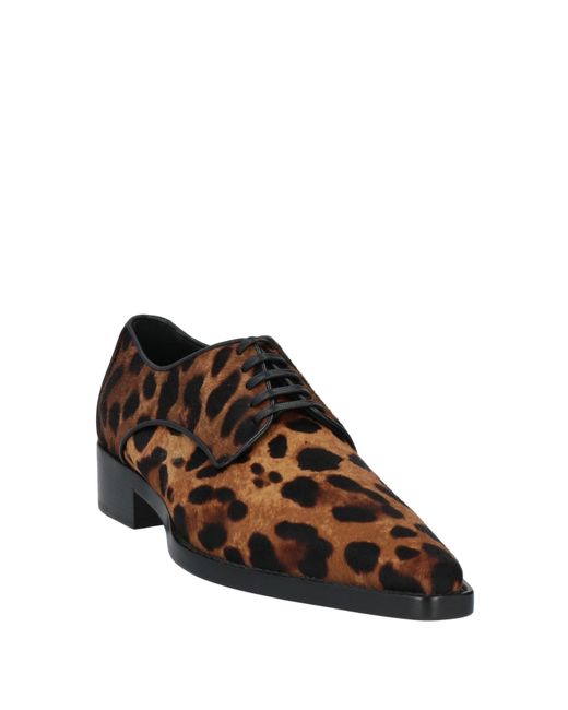 Dolce & Gabbana Multicolor Lace-up Shoes