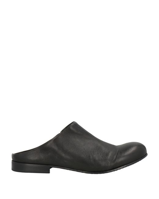 Ernesto Dolani Black Mules & Clogs for men