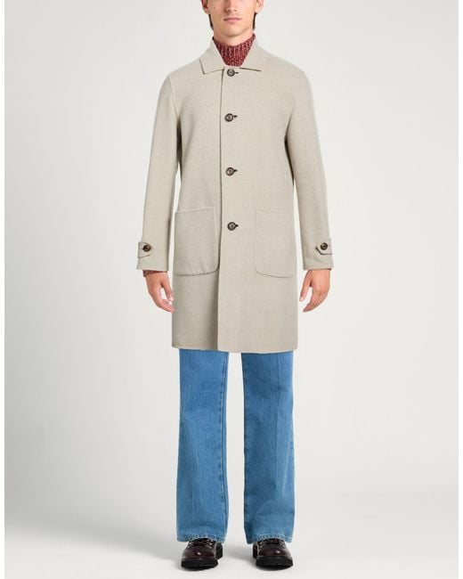Eleventy Natural Coat for men
