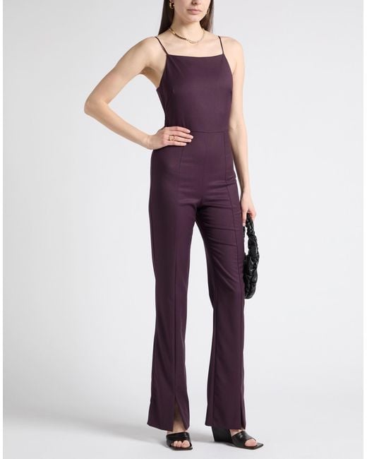 Patrizia Pepe Purple Jumpsuit