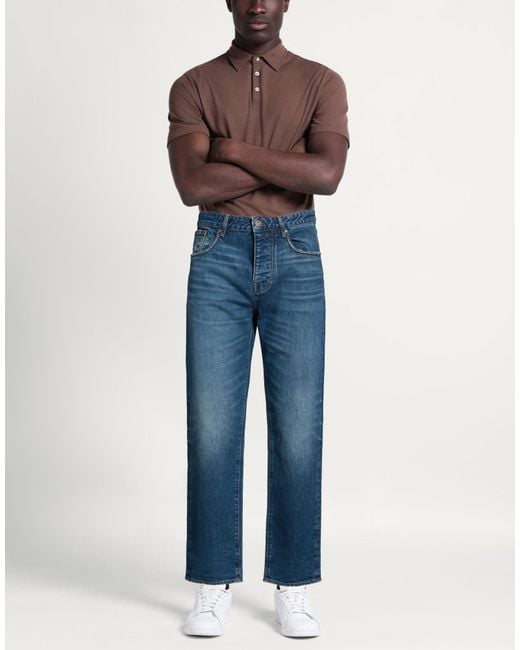 ARMANI EXCHANGE Blue Jeans Cotton, Lyocell, Elastane for men