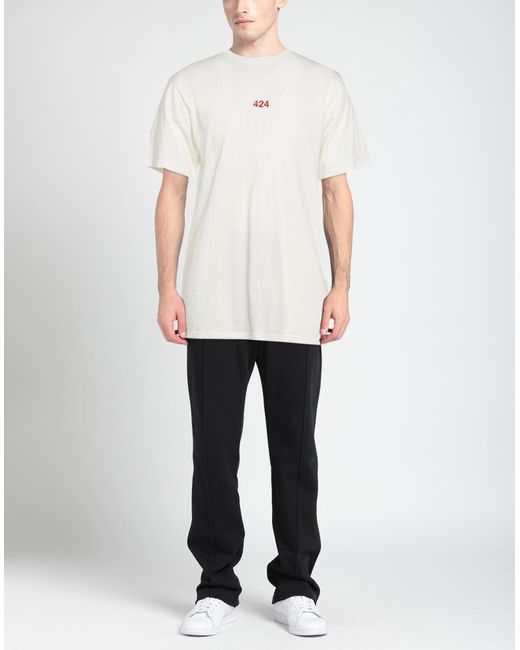 424 White T-shirt for men