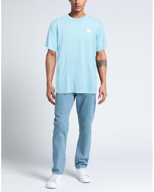 OUTHERE Blue T-shirt for men