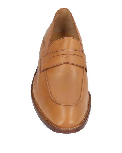 Testoni Brown Loafers Leather for men